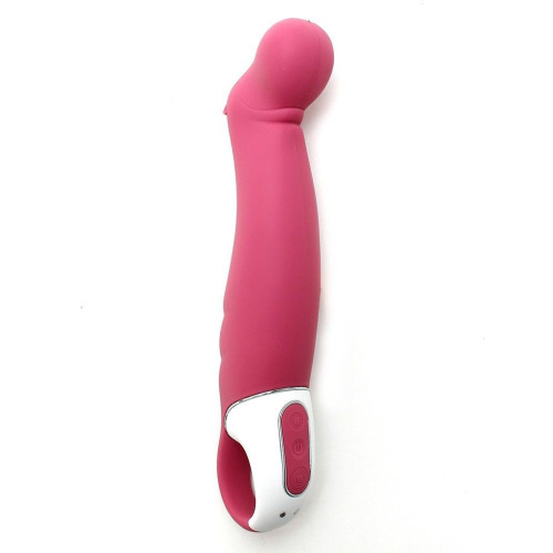 Потужний вібратор Satisfyer Vibes Petting Hippo з гнучким стовбуром, літій силікон, 12 режимів