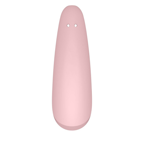 Вакуумний кліторальний стимулятор Satisfyer Curvy 2+ Pink з керуванням через інтернет