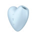 Вакуумний стимулятор-серце з вібрацією Satisfyer Cutie Heart Heart Blue