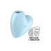 Вакуумний стимулятор-серце з вібрацією Satisfyer Cutie Heart Heart Blue