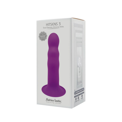 Дилдо з присоскою Adrien Lastic Hitsens 3 Purple